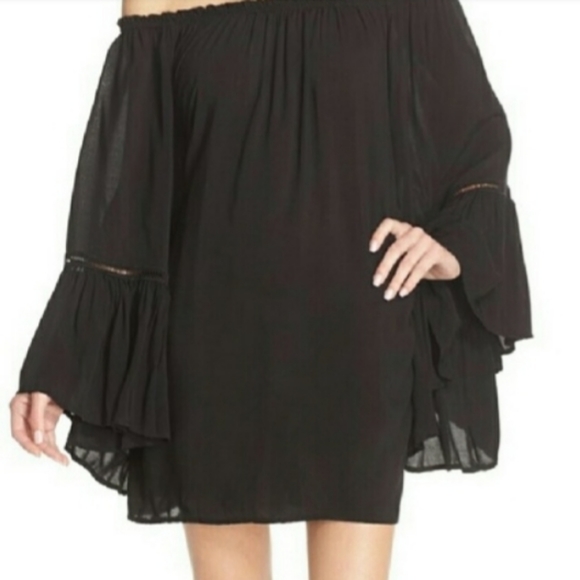 Elan Tops - Nordstrom Elan off the shoulder blouse tunic/dress